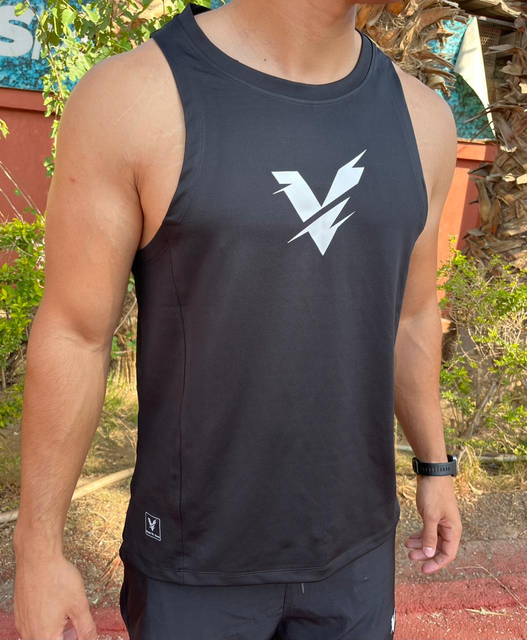 T-shirt sleeveless black
