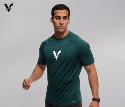 T-shirt short sleeve olive